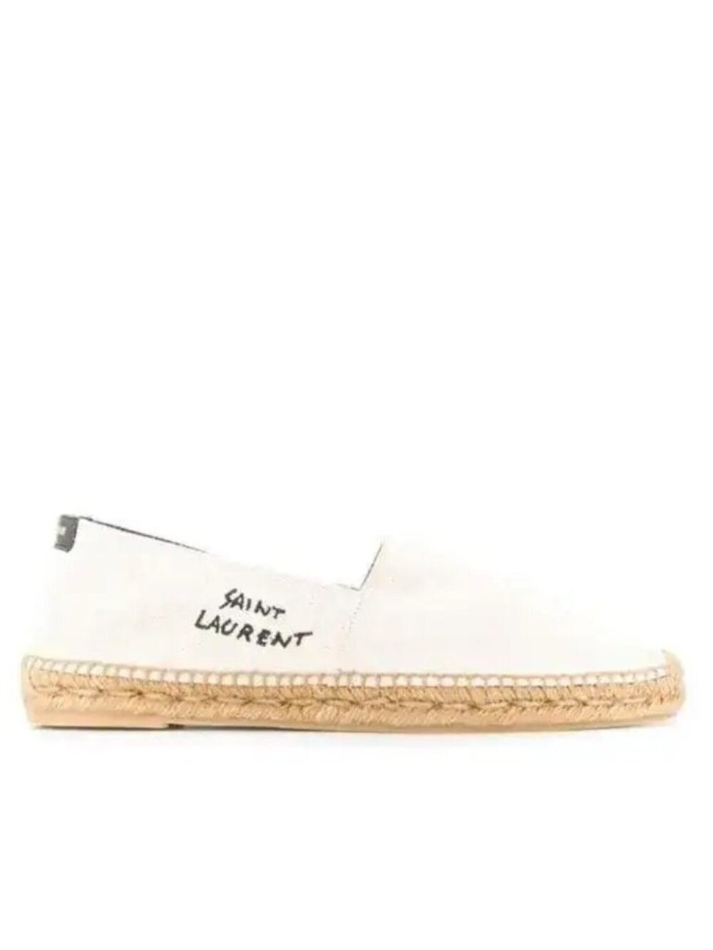 Yves Saint Laurent Men's Logo Embroidered Slip On Espadrilles - EU 45.5